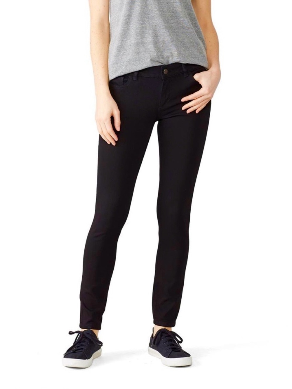 DL1961 Black Skinny Jeans EUC - Picture 4 of 16